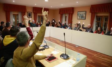 Corporación del Concello de O Grove en el Pleno