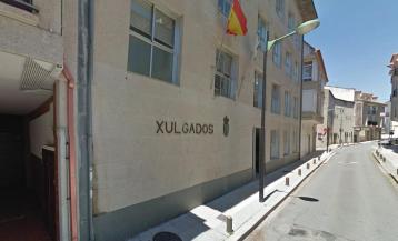 Fachada de los Juzgados de Cambados