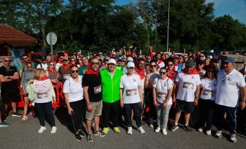 El evento solidario contó con gran convocatoria