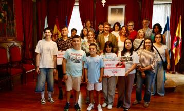 Los premios Igualdade na Escola fueron entregados en el Salón Nobre del Concello