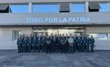 El subdelegado, Abel Losada, recibió a los agentes