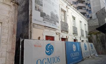 Casa Gran Sol de Ribeira, donde se iba a construir la nueva biblioteca municipal