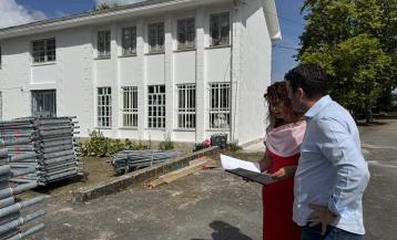 Obras en la antigua unitaria de San Ramón de Bealo