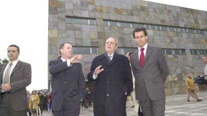 Gago junto a Fraga y Feijoo inauguran el Auditorio de Vilagarcía