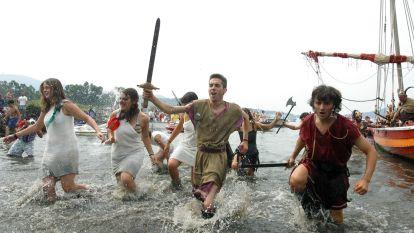 La Romeria Vikinga de Catoira declarada fiesta de interés turístico internacional. Martina Miser