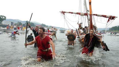 La Romeria Vikinga de Catoira declarada fiesta de interés turístico internacional. Martina Miser