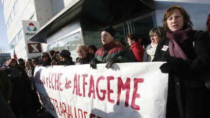 Un ERE extintivo deja en el paro a 180 trabajadores de Alfageme. G. Salgado