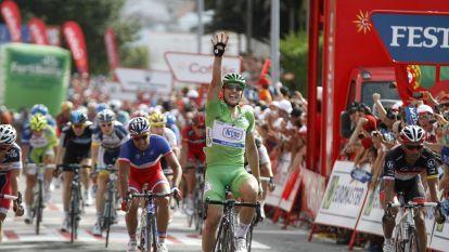 La vuelta a España por primera vez en tierras de o Salnés. Gonzalo Salgado