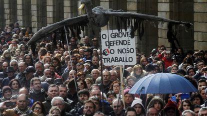 La movilización del sector del mar logra frenar la lei de Acuicultura. Gonzalo Salgado
