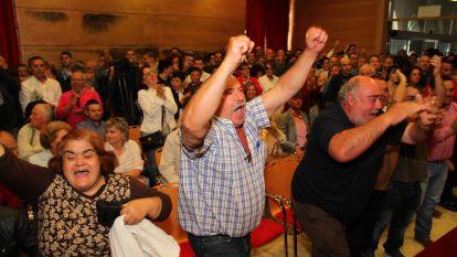 Fátima Abal es elegida alcaldesa de Cambados. Emilio Moldes