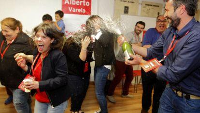 Alberto Varela recupera la alcaldía para el partido socialista. Gonzalo Salgado