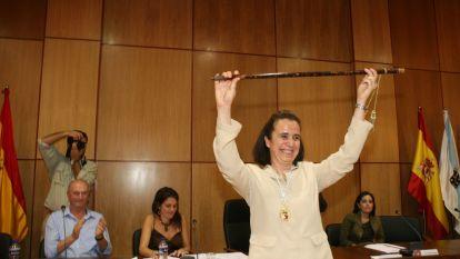 Dolores García es elegida nueva alcaldesa de Vilagarcía.