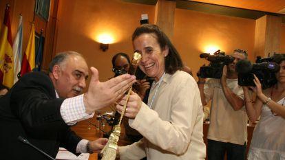 Dolores García es elegida nueva alcaldesa de Vilagarcía.
