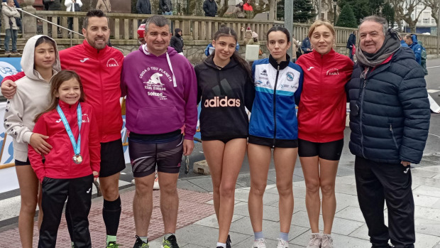 Los cuntienses en la localidad pontevedresa