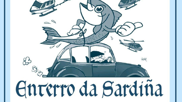 Cartel del Enterro da Sardiña de O Grove