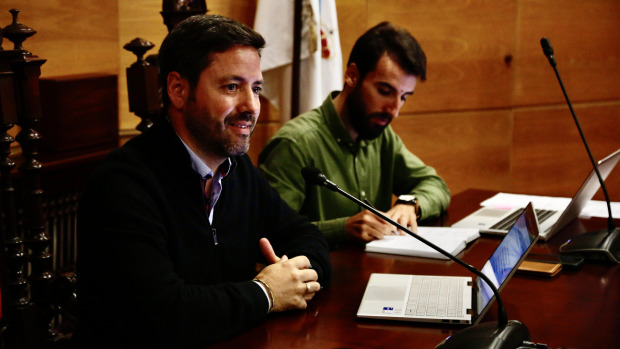 Pleno Cambados Samuel Lago