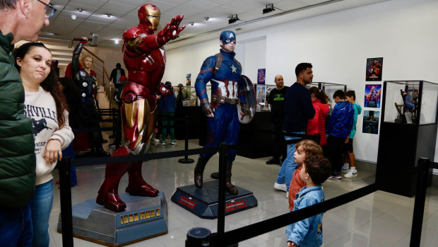 Imagen de una de las exposiciones de este año del Curtas