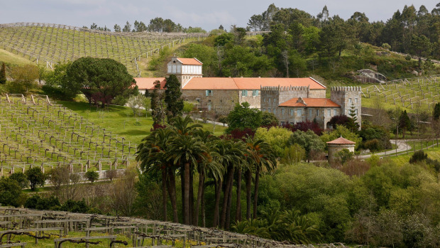 Bodegas del Pazo Baión, en Vilanova