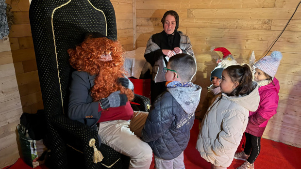 El Apalpador en el Recuncho de Nadal de Ribeira