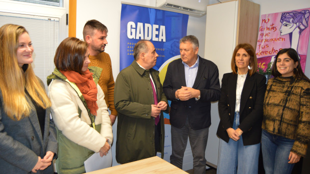 Imagen de archivo del momento de la inauguración de esta oficina de información