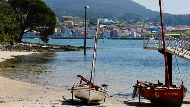 Muelle de la isla de Cortegada