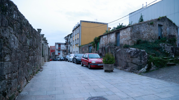 Entorno biblioteca de Cambados Castriño