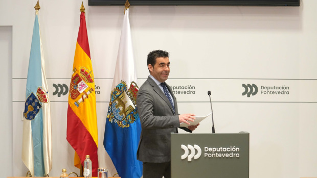 Luis López, presidente de la Diputación de Pontevedra