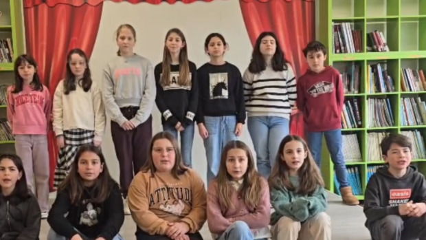 Participantes en el vídeo del CMDC Breogán 