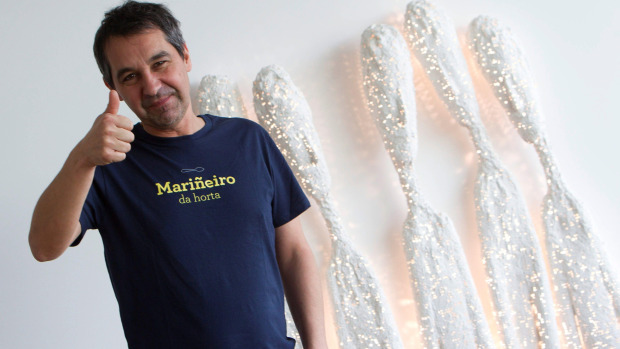 Javier Olleros, chef del restaurante Culler de Pau en O Grove