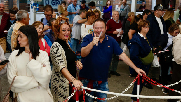 Inauguración de Festa do Marisco O Grove el año pasado