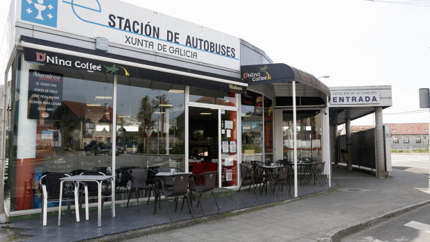 Imagen de archivo de la estación de autobuses de Sanxenxo