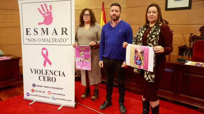 ‘Esmar non á violencia de xénero’ presentó su programa para el 25-N