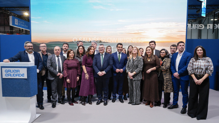 Los representantes de la Mancomunidade do Salnés