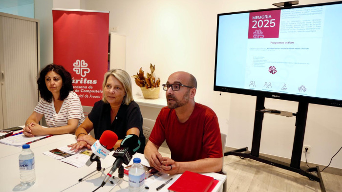 Presentación de la memoria de Cáritas 2025