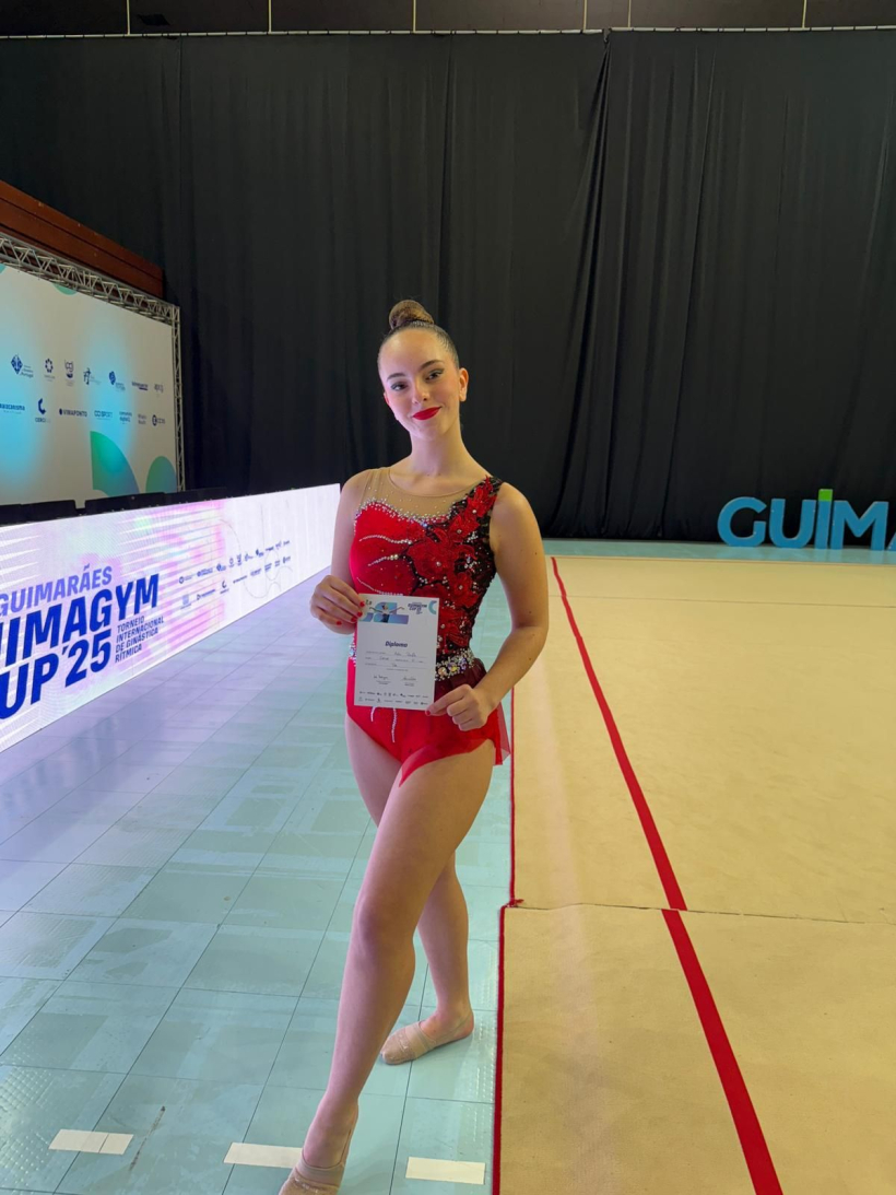 Antía Parafita en el Torneo