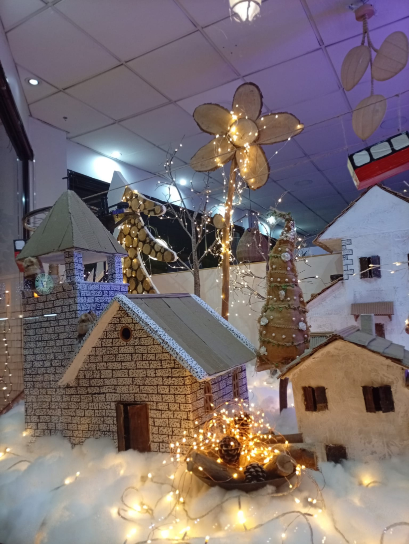 Decoración navideña de Muebles Dopazo