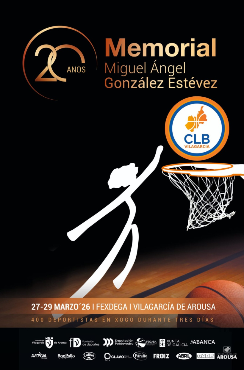 Cartel de la vigésima edición del Memorial Miguel Ángel González Estévez
