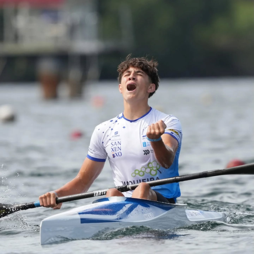 Gael Sánchez logró tres medallas en Verducido