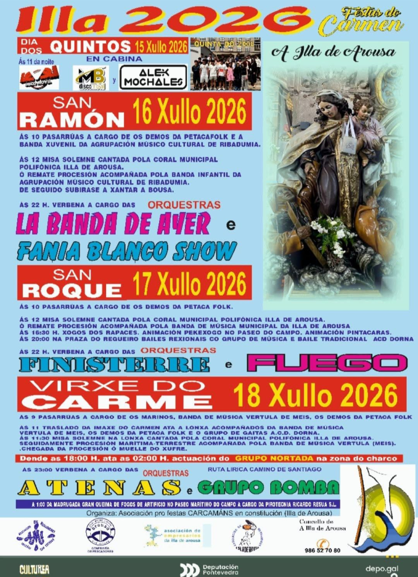 Cartel de fiestas de este 2026