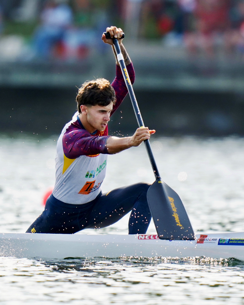 El palista catoirense hizo una regata formidable para colgarse el oro