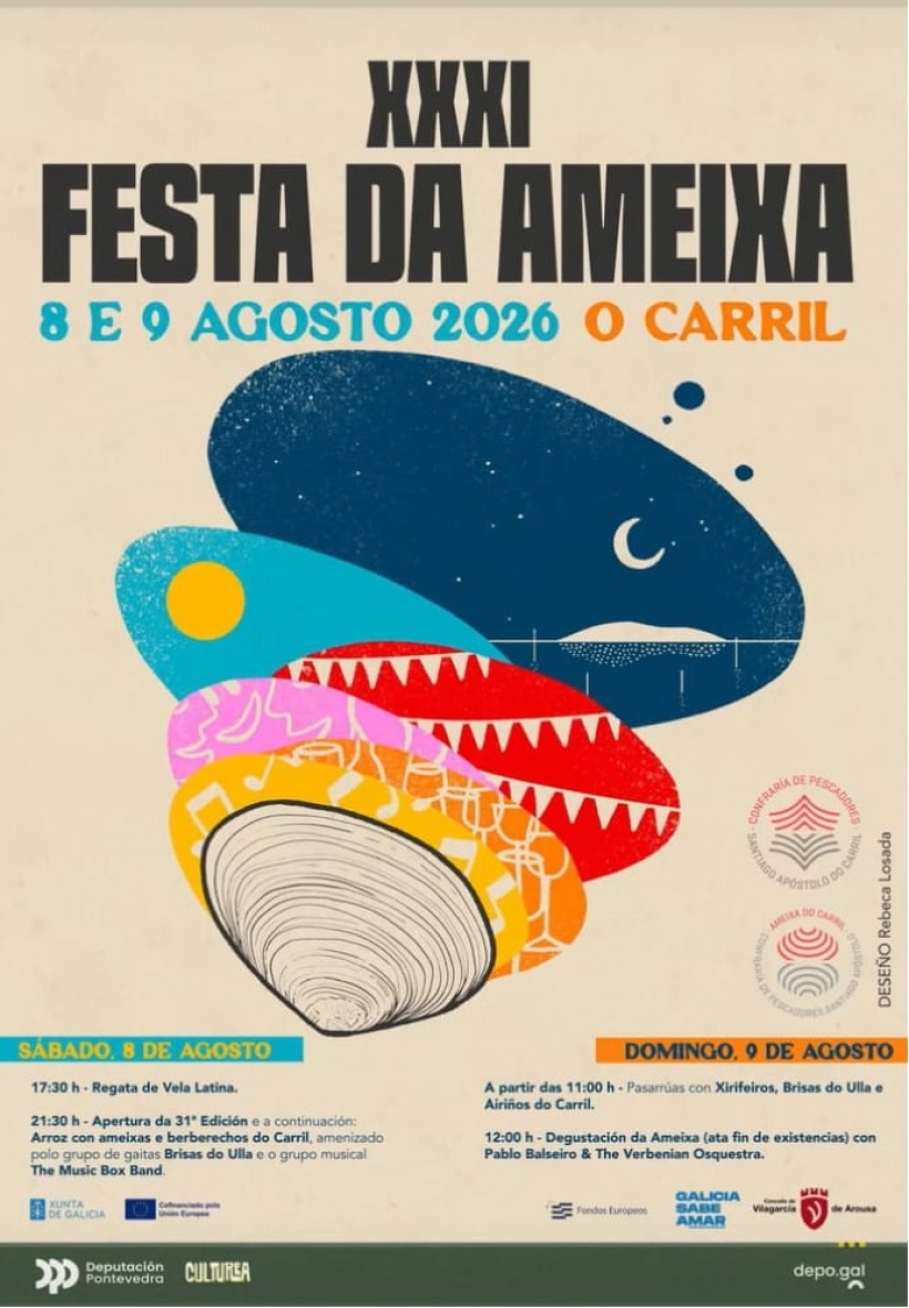Cartel de la Festa da Ameixa