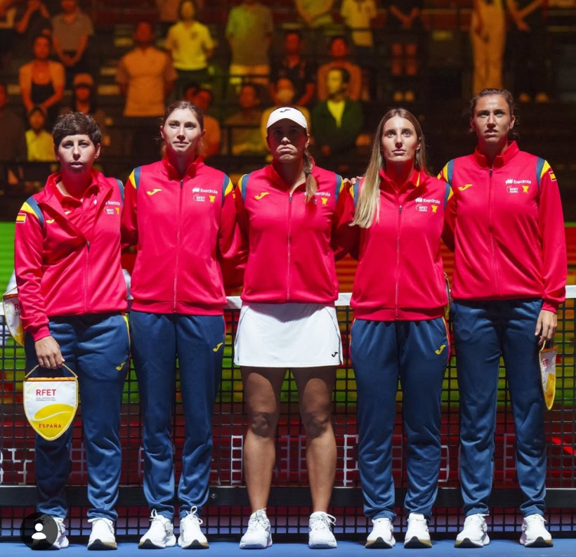 El equipo español busca su pase a la semifinales de la Billie Jean King Cup, donde espera Chequia