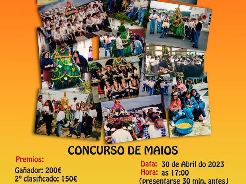 Cartel festa dos maios san cristobal portonovo