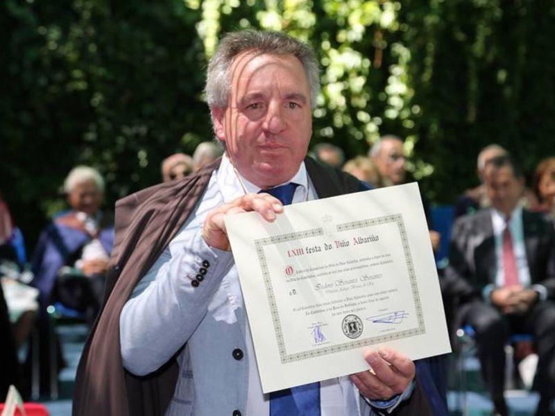 Isidoro Serantes Serantes gerente de la bodega Bouza do Rei nuevo presidente de la DO Rías Baixas Consello Regulador albariño
