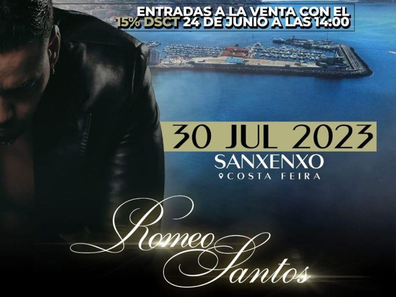 Romeo santos sanxenxo