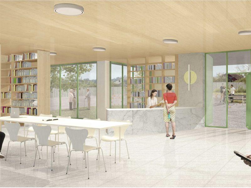 BIBLIOTECA Y AULA DE ESTUDIO O CRUCEIRO VILALONGA