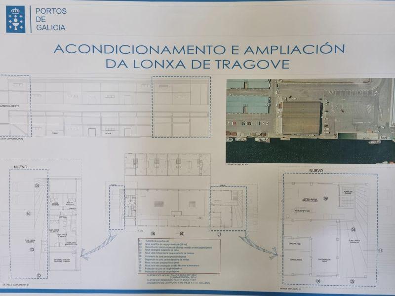Proyecto ampliaciu00f3n lonja cambados tragove portos