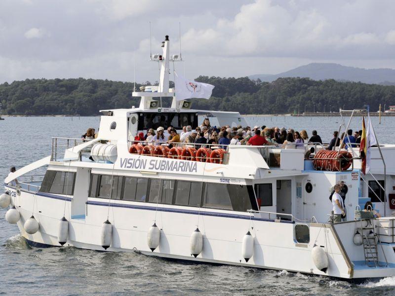 Traslatio Mar de Arousa Vilagarcía barco