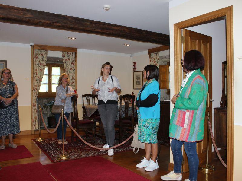 Visita guiada Fátima Rey Festival de teatro Festivalle Vilanova de Arousa