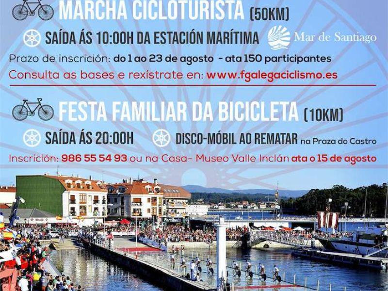 Cartel fiesta ciclista Vilanova